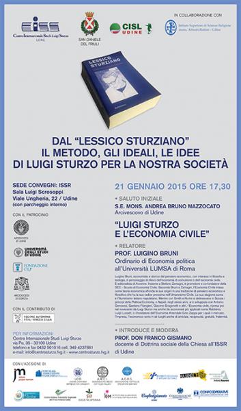 Luigi Sturzo e l'economia civile