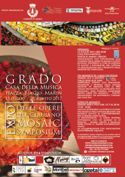Clauiano Mosaic Symposium 2017 ospite della Casa della Musica a Grado