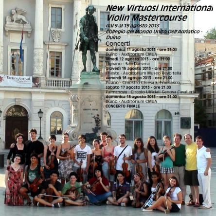 NEW VIRTUOSI INTERNATIONAL VIOLIN MASTERCOURSE