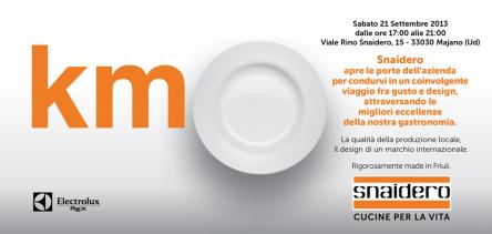 Snaidero: Km 0 – Viaggio tra gusto e design