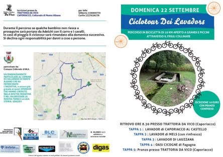 In bici alla scoperta dei lavatoi, tra Colloredo e Fagagna