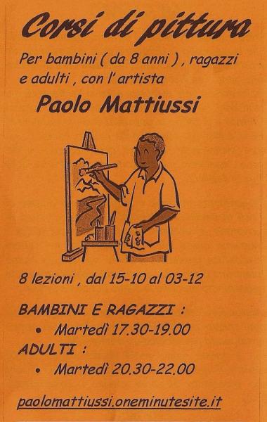 CORSI DI PITTURA - ADULTI e BAMBINI