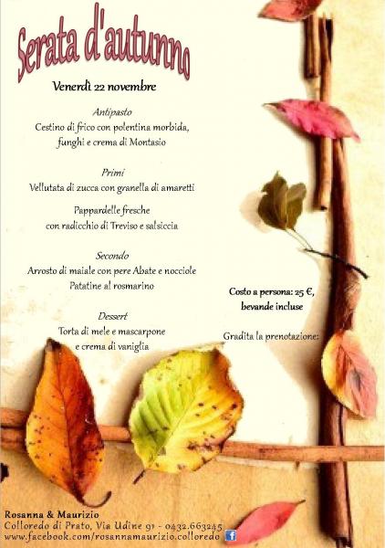 Serata d'autunno
