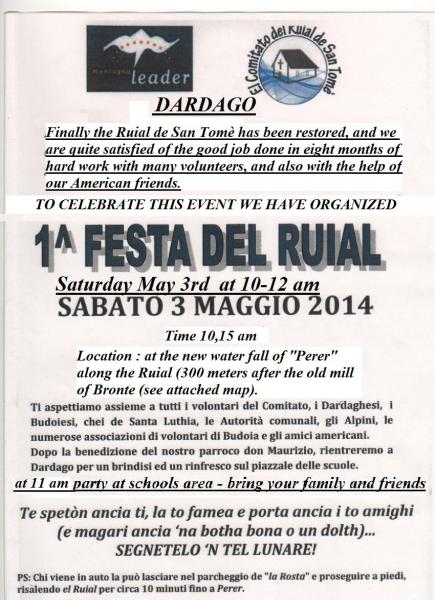 1^ Festa del Ruial a Dardago di Budoia