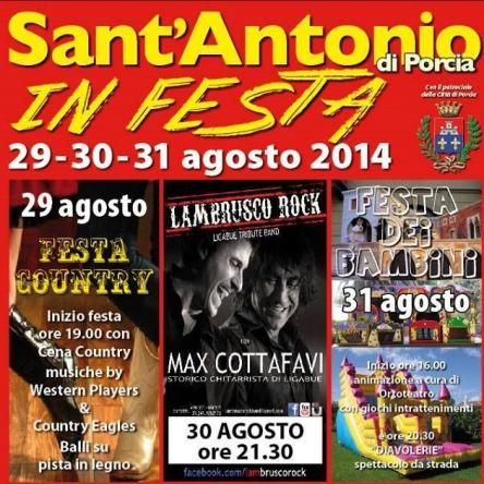 SANT'ANTONIO DI PORCIA IN FESTA