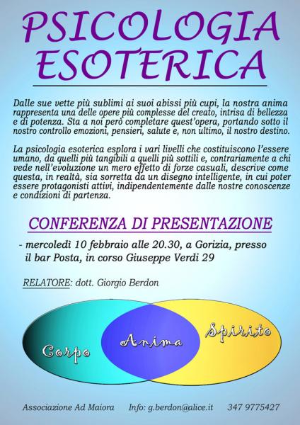 PSICOLOGIA ESOTERICA