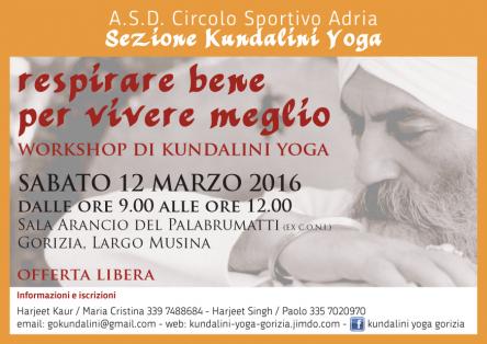 RESPIRARE BENE PER VIVERE MEGLIO