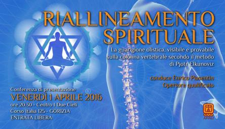 PRESENTAZIONE DEL RIALLINEAMENTO SPIRITUALE