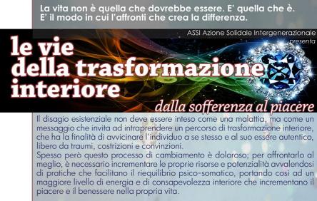 Convegno LE VIE DELLA TRASFORMAZIONE INTERIORE