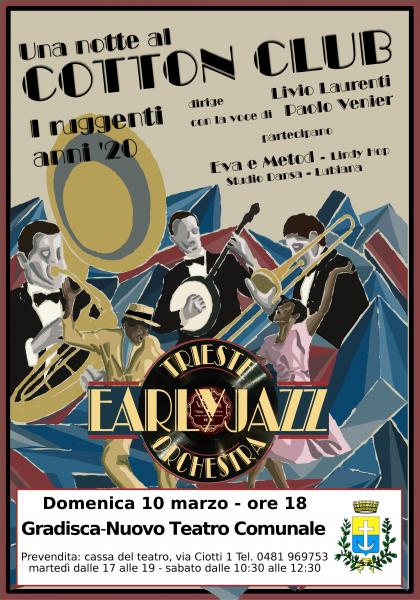 UNA NOTTE AL COTTON CLUB  i ruggenti anni 20