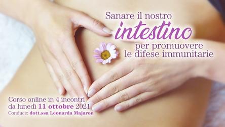SANARE IL NOSTRO INTESTINO PER PROMUOVERE LE DIFESE IMMUNITARIE