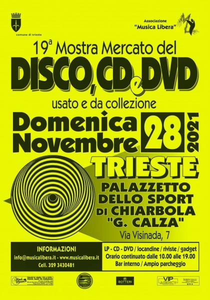 Mostra mercato del Disco, CD & DVD usato e da collezione a Trieste