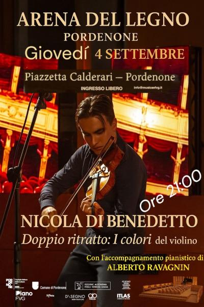 All'arena del Legno una lectio-concerto con Nicola Di Benedetto e Alberto Ravagnin  --  All'arena de